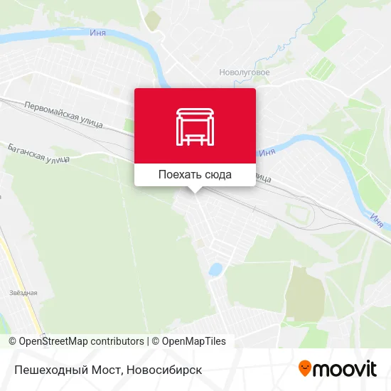 Карта Пешеходный Мост
