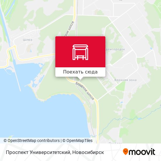 Карта Проспект Университетский