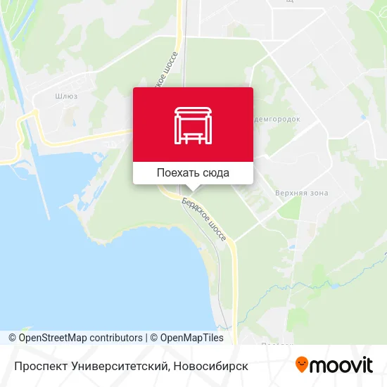 Карта Проспект Университетский