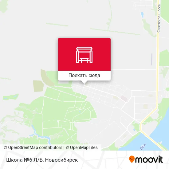 Карта Школа №6 Л/Б