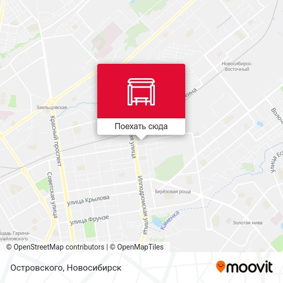 Карта Островского