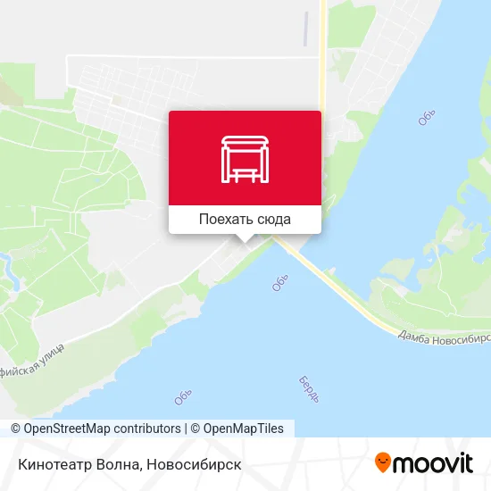 Карта Кинотеатр Волна