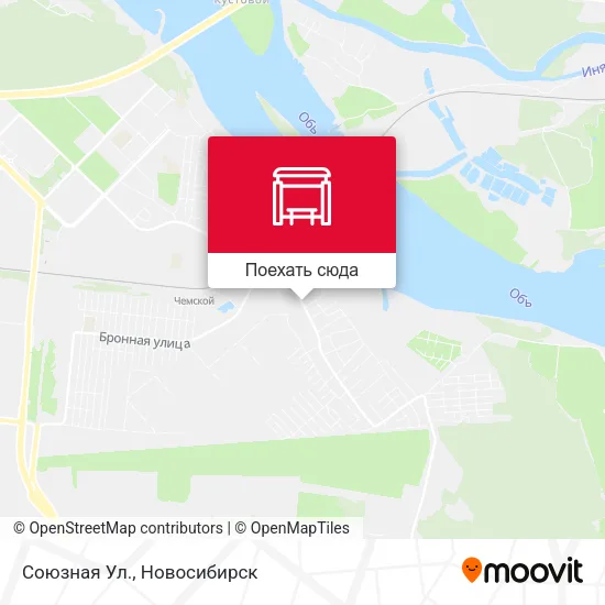 Карта Союзная Ул.
