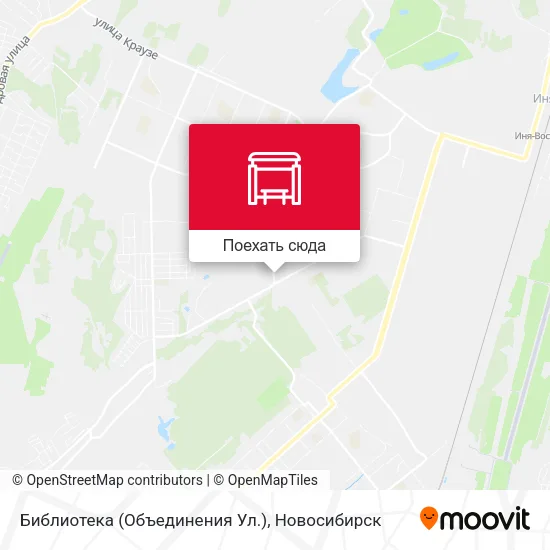 Карта Библиотека (Объединения Ул.)