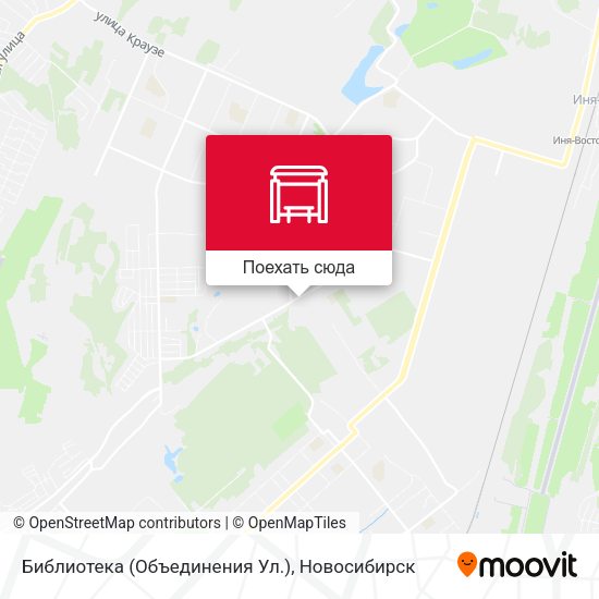 Карта Библиотека (Объединения Ул.)