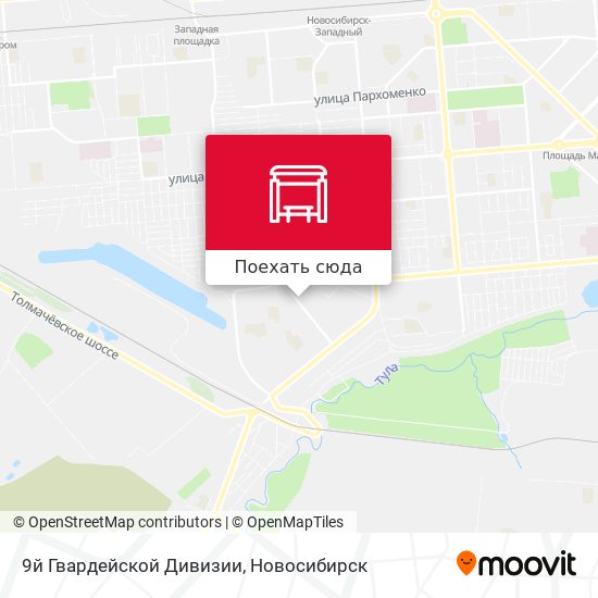 Карта 9й Гвардейской Дивизии