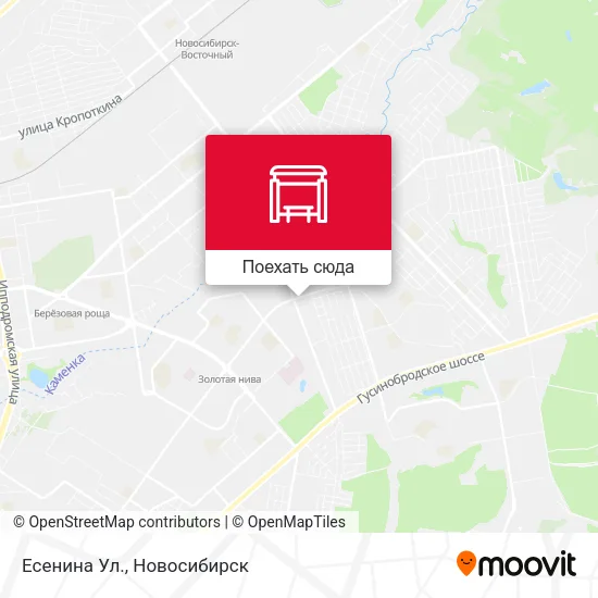 Карта Есенина Ул.