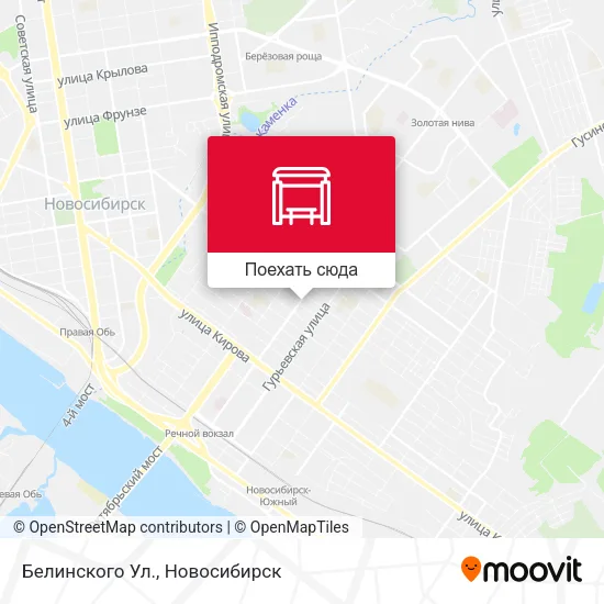 Карта Белинского Ул.