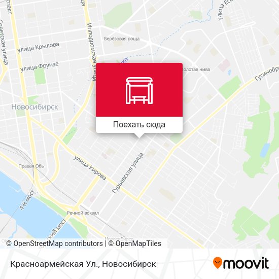Карта Красноармейская Ул.