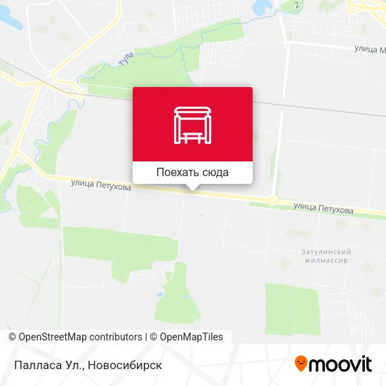 Карта Палласа Ул.
