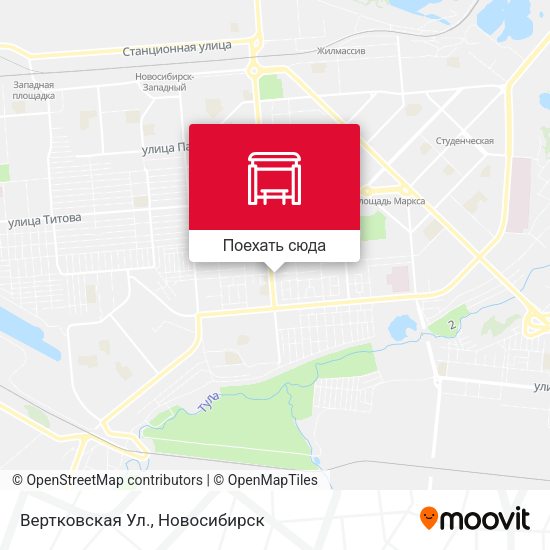 Карта Вертковская Ул.