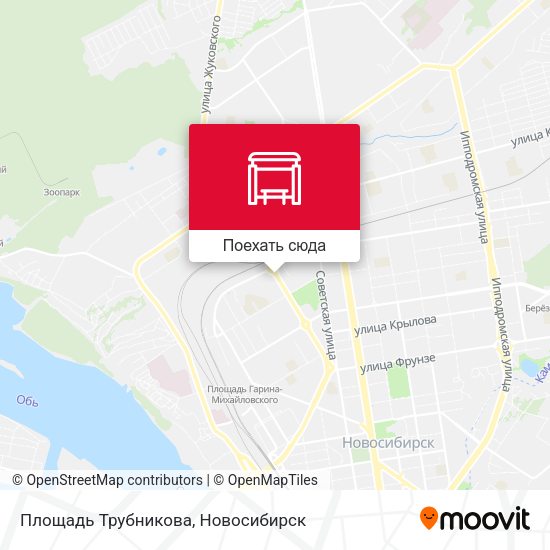 Карта Площадь Трубникова