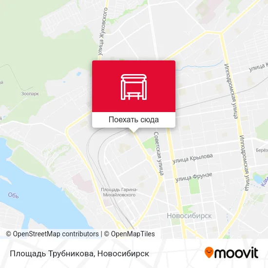 Карта Площадь Трубникова