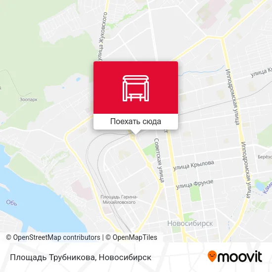 Карта Площадь Трубникова