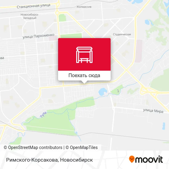 Карта Римского-Корсакова