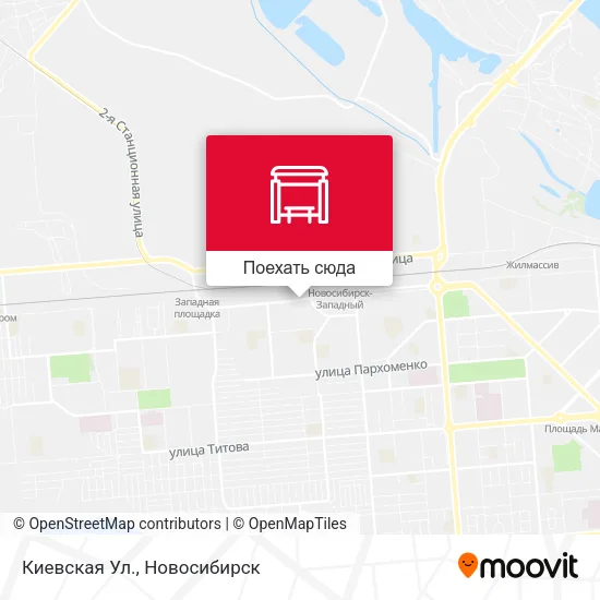 Карта Киевская Ул.