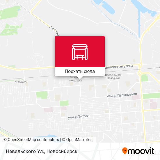 Карта Невельского Ул.