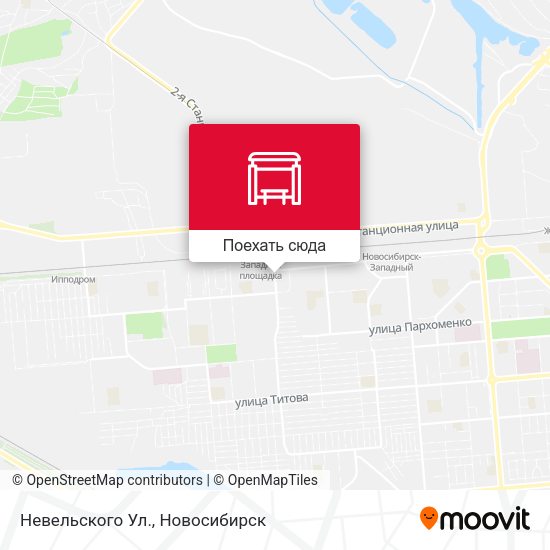 Карта Невельского Ул.