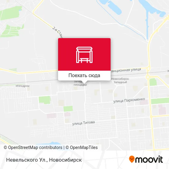 Карта Невельского Ул.