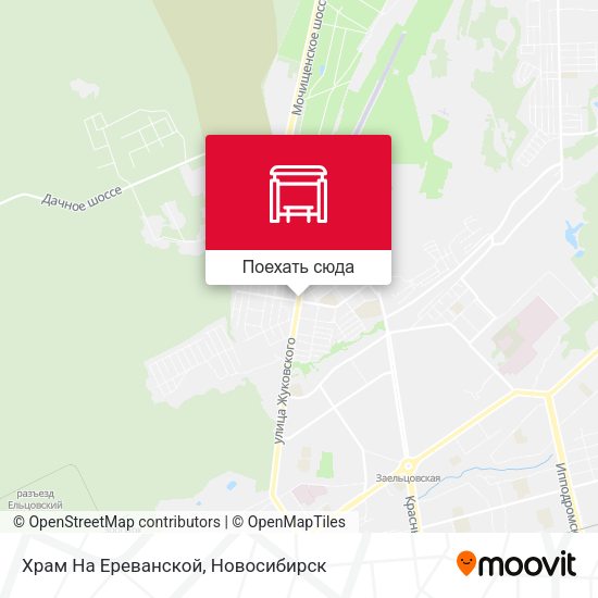 Карта Храм На Ереванской