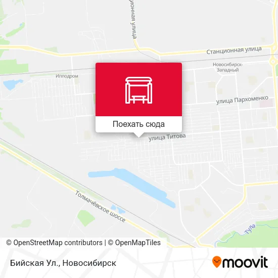 Карта Бийская Ул.