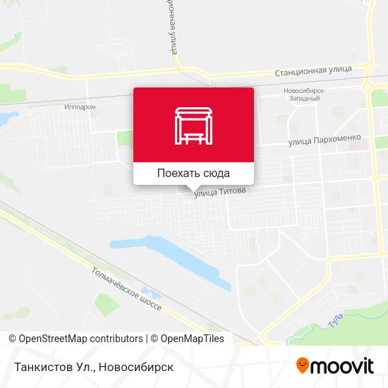 Карта Танкистов Ул.