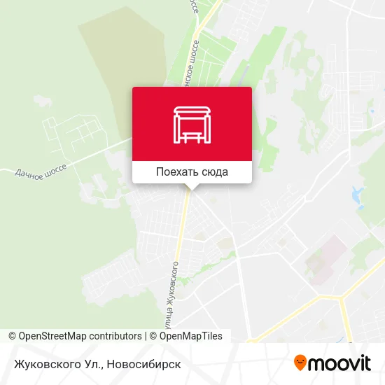 Карта Жуковского Ул.