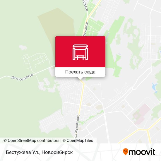Карта Бестужева Ул.