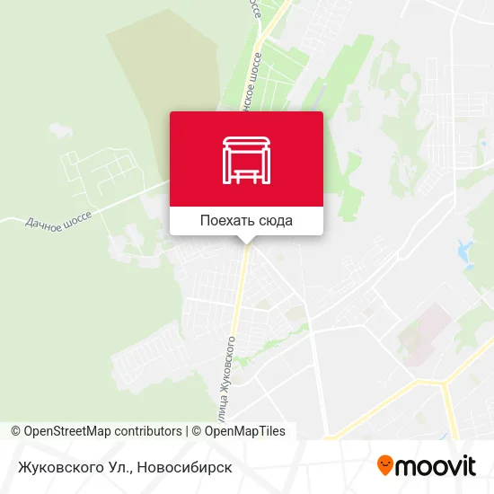 Карта Жуковского Ул.