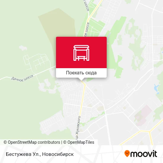 Карта Бестужева Ул.
