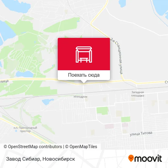 Карта Завод Сибиар