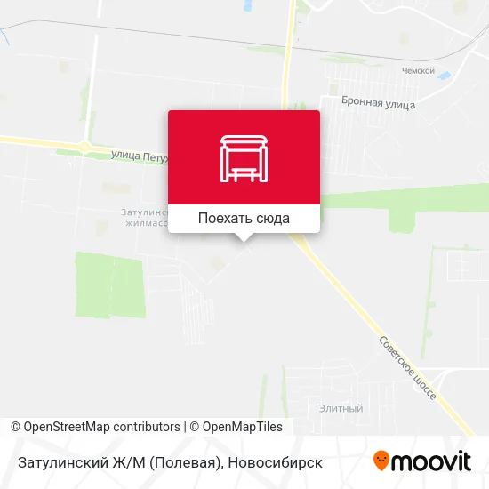 Карта Затулинский Ж/М (Полевая)