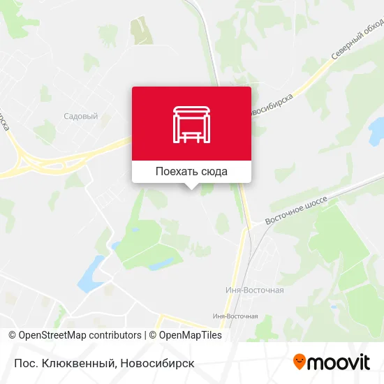 Карта Пос. Клюквенный