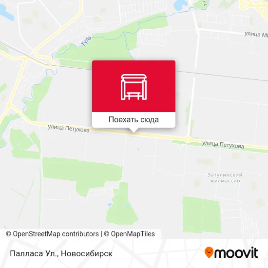 Карта Палласа Ул.