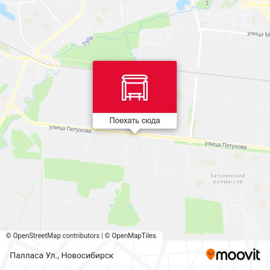 Карта Палласа Ул.