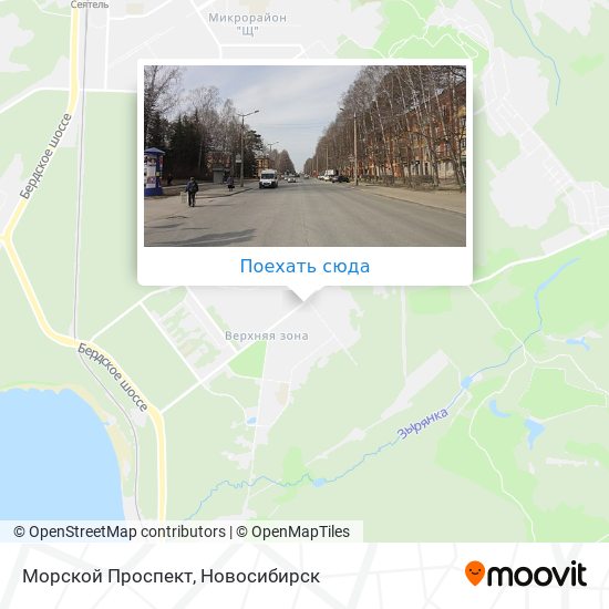 Карта Морской Проспект