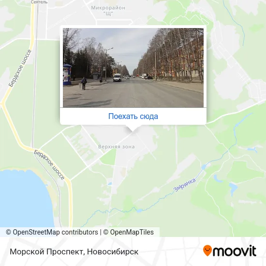 Карта Морской Проспект