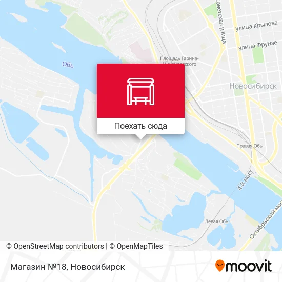 Карта Магазин №18