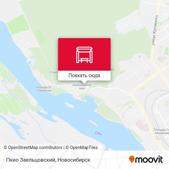 Карта Пкио Заельцовский