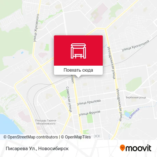 Карта Писарева Ул.