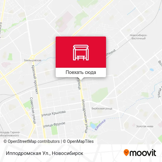 Карта Ипподромская Ул.