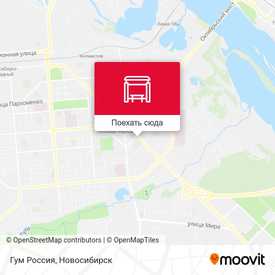 Карта Гум Россия