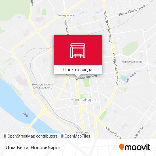 Карта Дом Быта