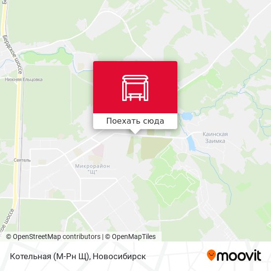 Карта Котельная (М-Рн Щ)