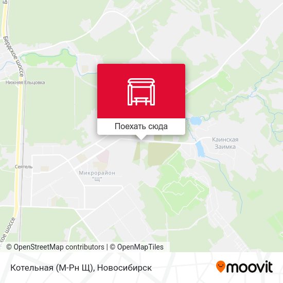 Карта Котельная (М-Рн Щ)