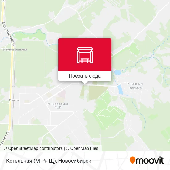 Карта Котельная (М-Рн Щ)