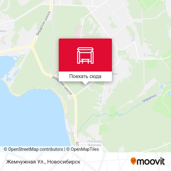 Карта Жемчужная Ул.