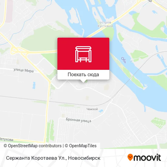 Карта Сержанта Коротаева Ул.