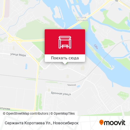 Карта Сержанта Коротаева Ул.