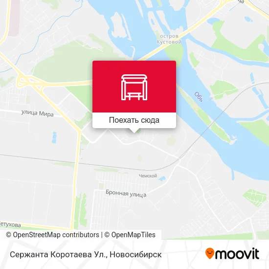 Карта Сержанта Коротаева Ул.